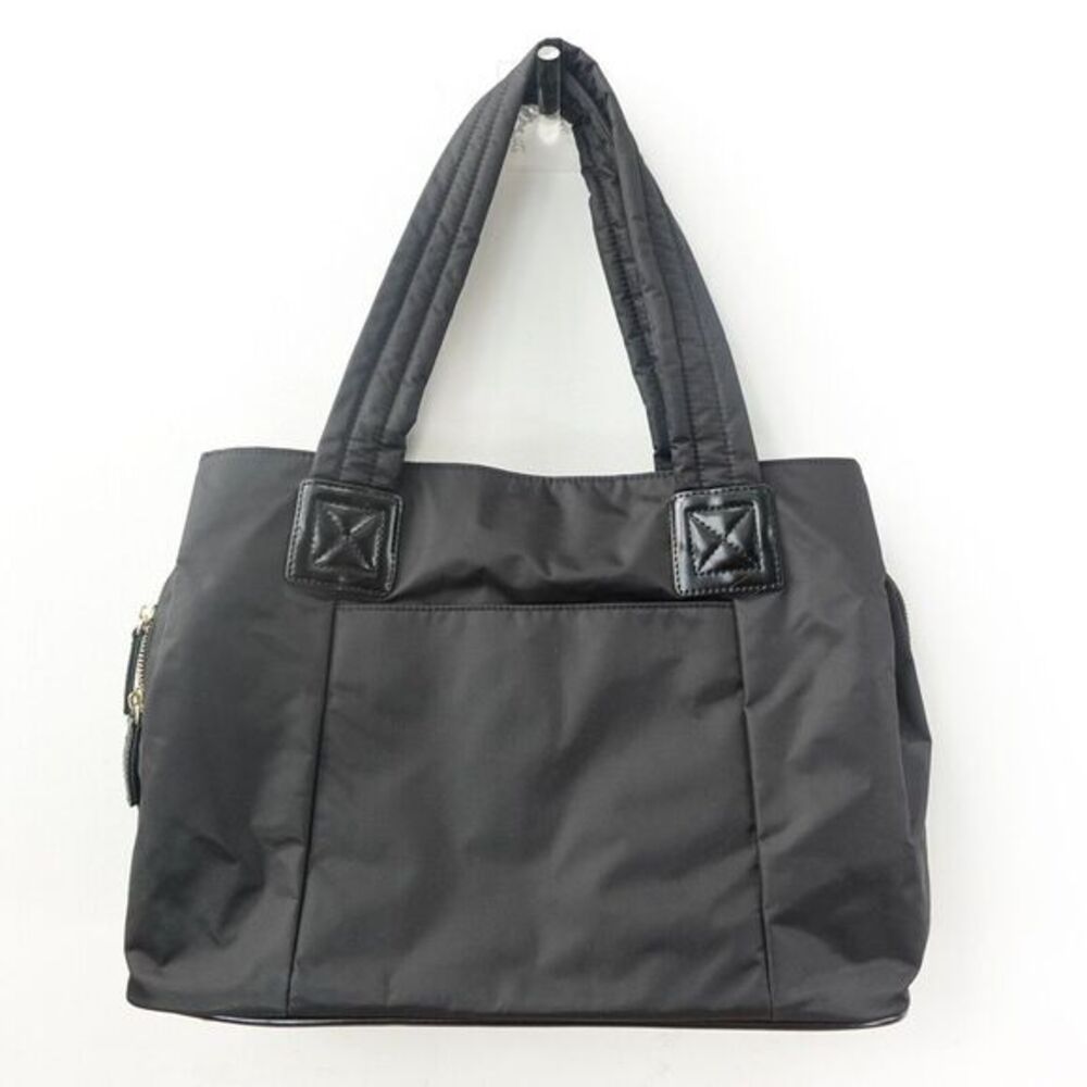 Black Utility Tote Bag Japanese Nylon Multi Storage Carry All Career Purse‎ Work